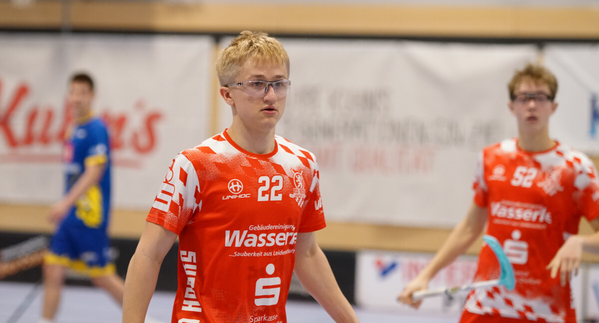 Auch Verteidiger Johannes Föhr bleibt der Bundesligamannschaft der Red Hocks erhalten. (Foto: Finkenzeller)