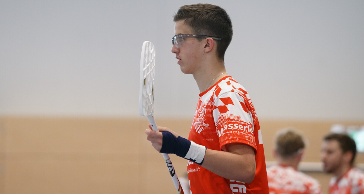 Neun Kauferinger Torschützen zählte das Protokoll nach dem 19:2-Sieg der zweiten Mannschaft der Red Hocks gegen Schlusslicht Wikinger München. Auch Lukas Trieb traf zweimal. (Foto: Finkenzeller/Archiv)  